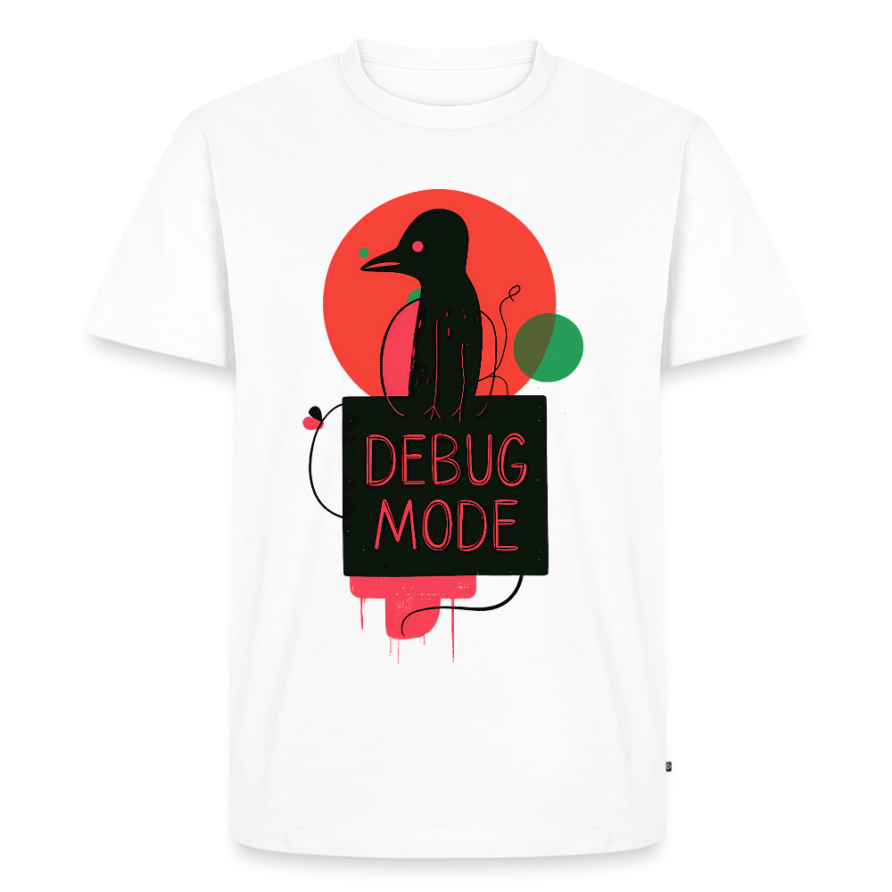 Debug Mode - Men’s Premium T-Shirt - white