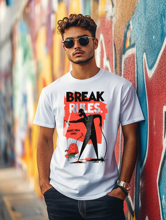 Break Rules. Make new ones - Men’s Premium T-Shirt