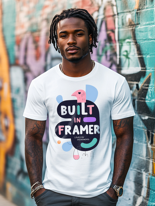 Built in Framer - Loved by Designers - Men’s Premium T-Shirt