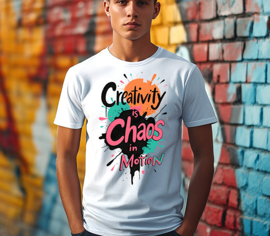 Creativity is Chaos in Motion - Men’s Premium T-Shirt