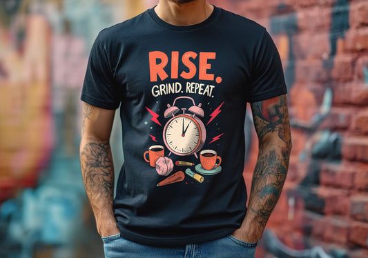Rise. Grind. Repeat. - Men’s Premium T-Shirt