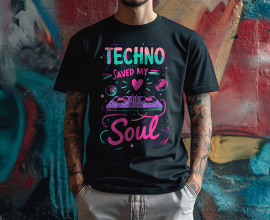 Techno saved my Soul - Men’s Premium T-Shirt