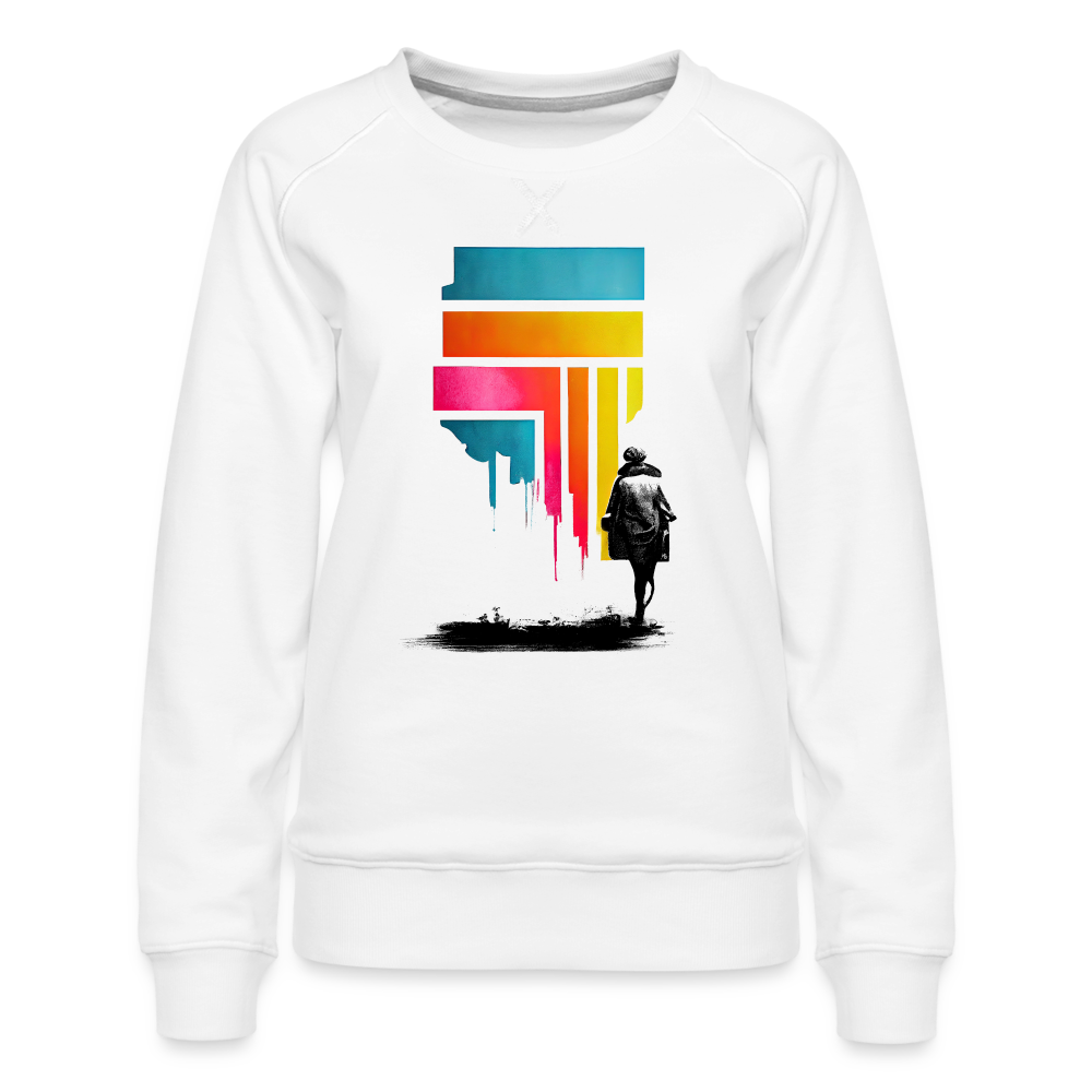 Women’s Premium Sweatshirt - white