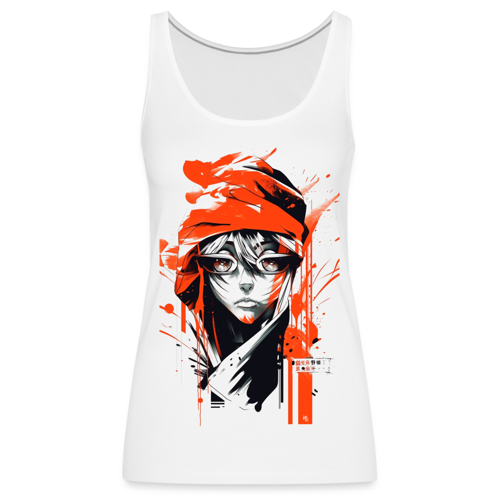 Women’s Premium Tank Top - white