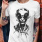 DJ Cyberpunk b&w - Urban Art - T-Shirt for Men