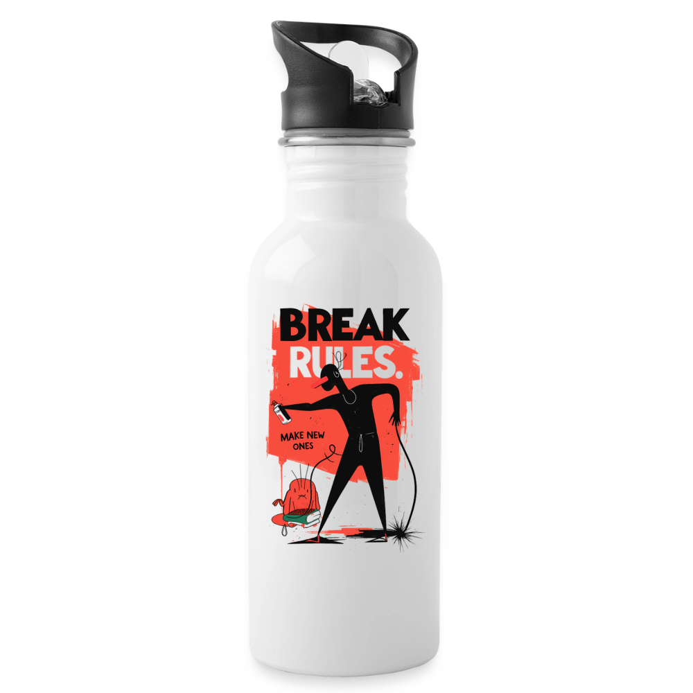 Water Bottle - white