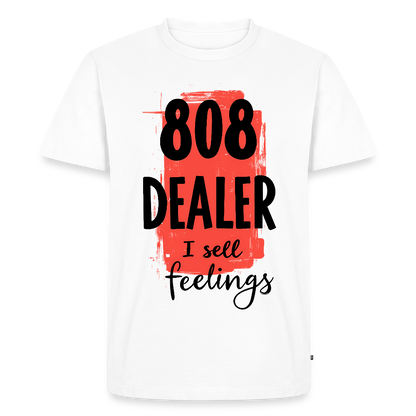 808 Dealer - I sell feelings - Men’s Premium T-Shirt - white