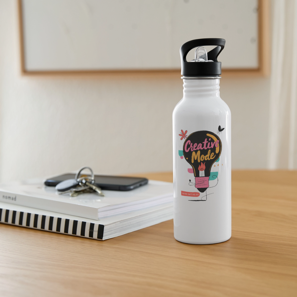 Creative Mode - Water Bottle - white