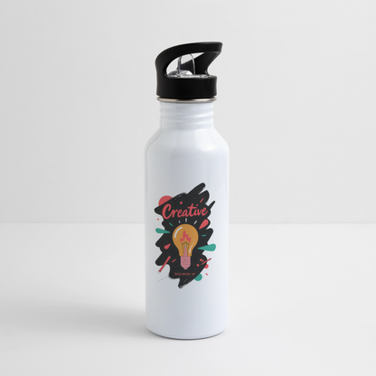Water Bottle - white
