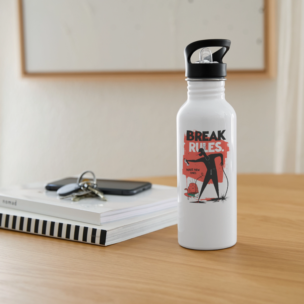 Water Bottle - white