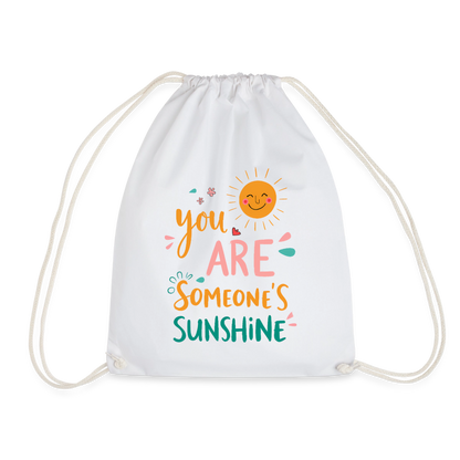 Drawstring Bag - white