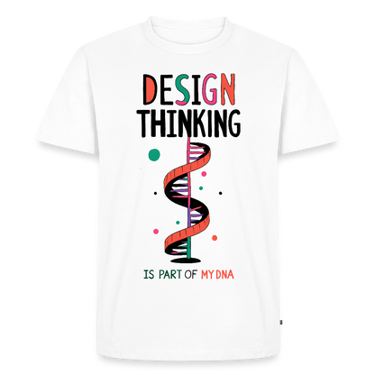 Design Thinking is part of my DNA - Men’s Premium T-Shirt - white