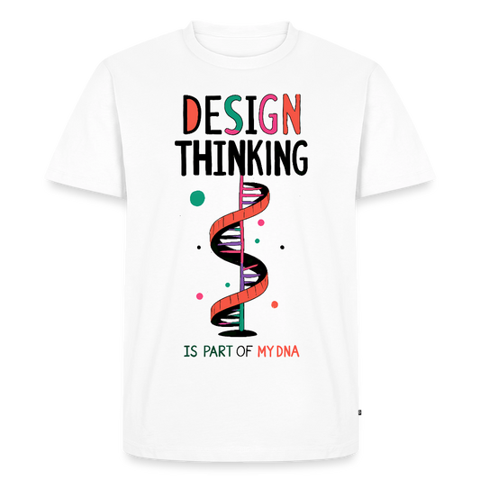 Design Thinking is part of my DNA - Men’s Premium T-Shirt - white