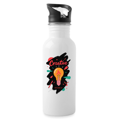 Water Bottle - white