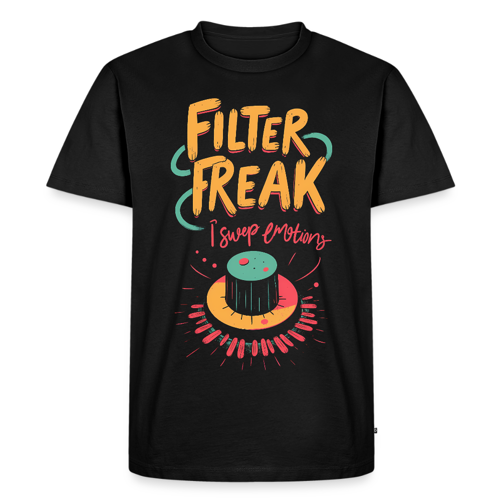FIlter Freak - I sweep emotions - Men’s Premium T-Shirt - black
