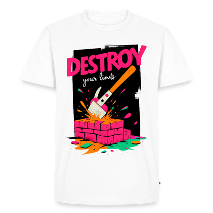 Destroy your Limits - Men’s Premium T-Shirt - white