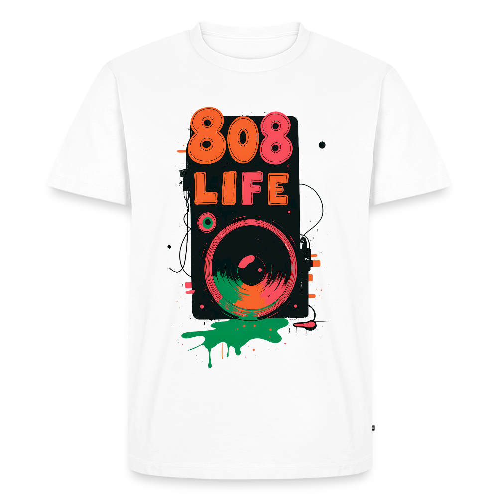 808 Life - Men’s Premium T-Shirt - white