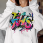 Graffiti-Kunst - Premium-Hoodie für Frauen