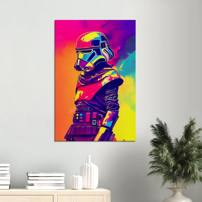 Trooper - Urban Art on Canvas