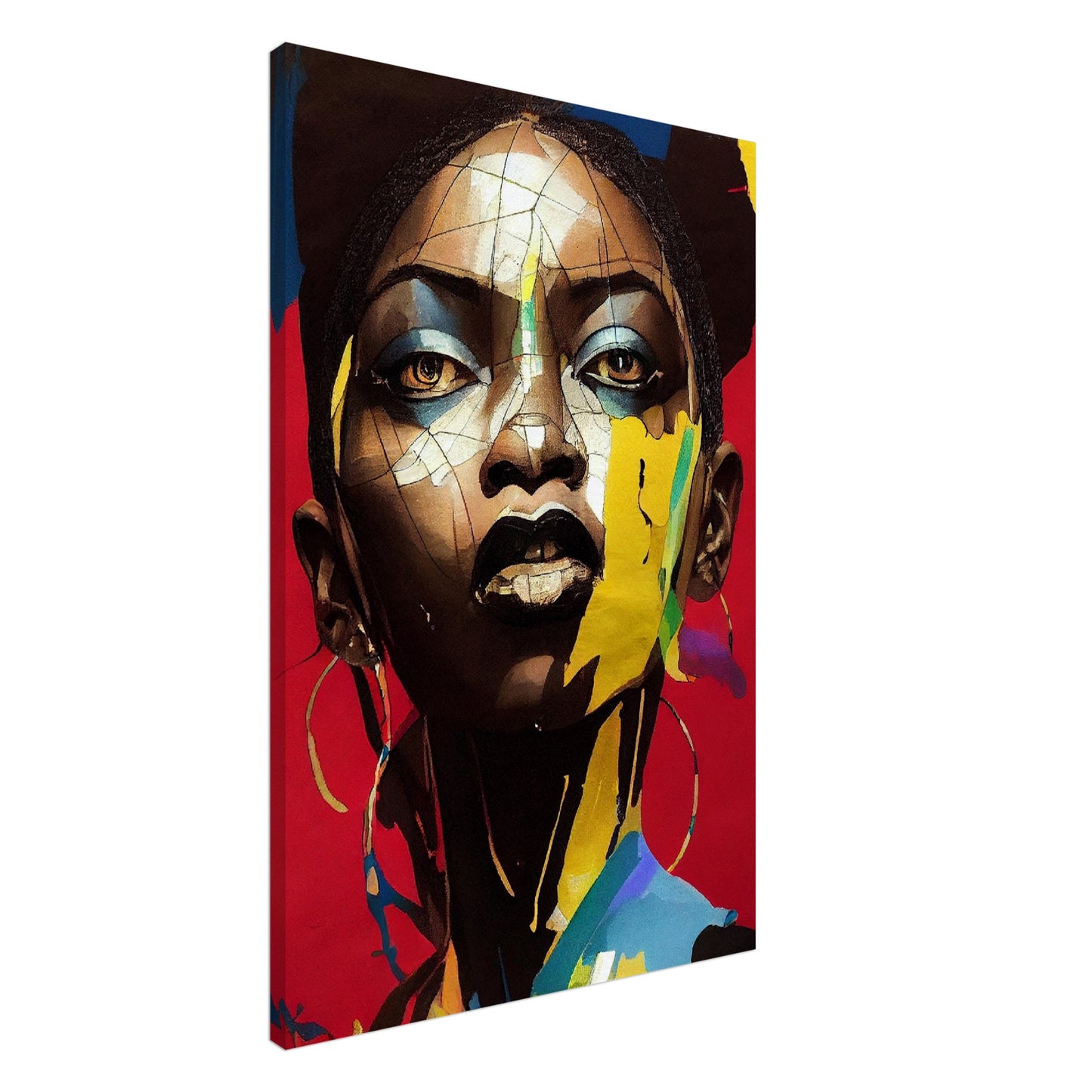 African vibes - Urban Art on Canvas