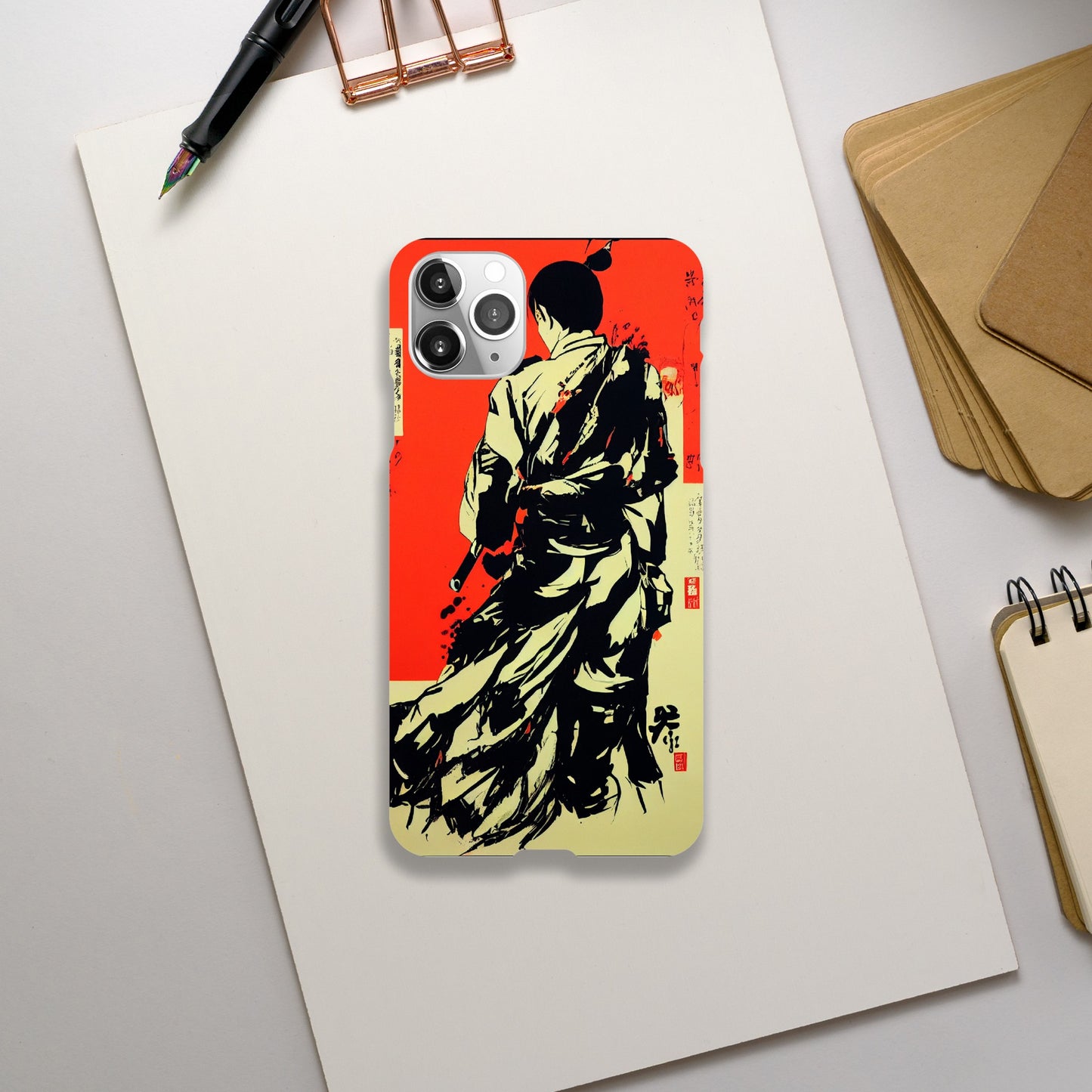 Asian samurai - Urban Art - Phone Slim Case