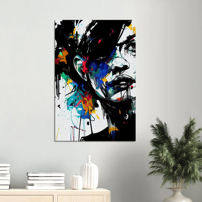 Urban Art Face - Canvas