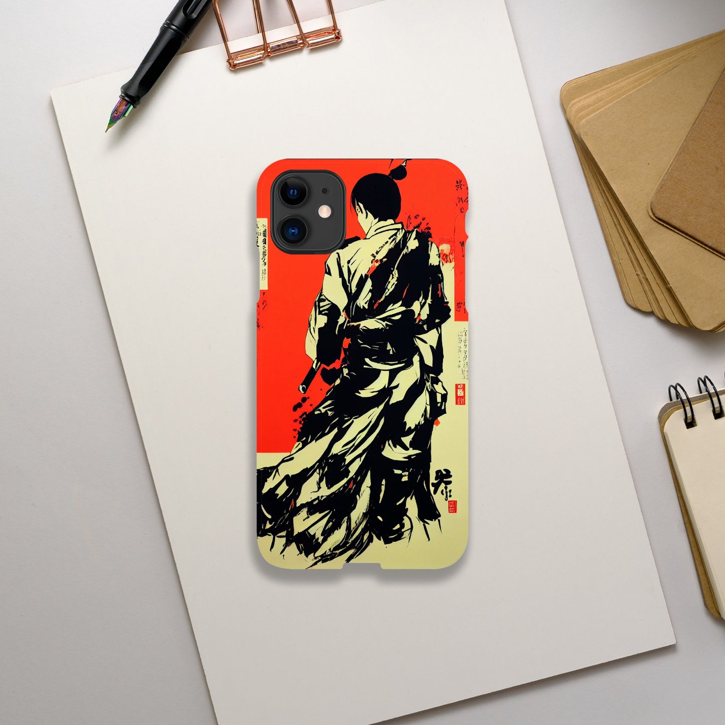 Asian samurai - Urban Art - Phone Slim Case