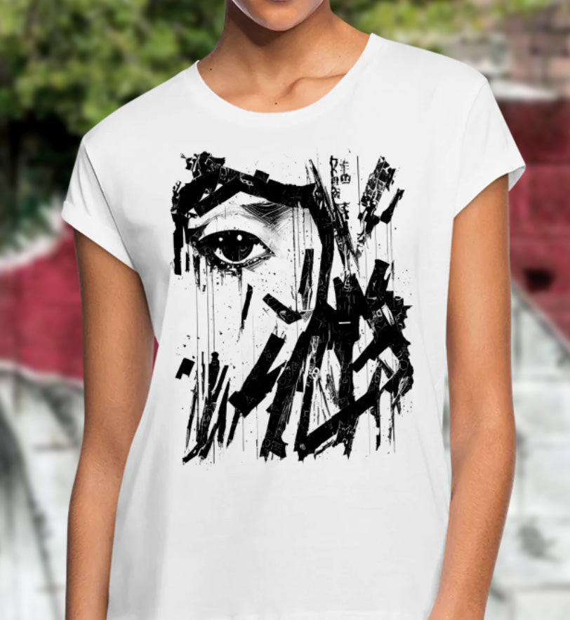 Watching Eye - Urban Art - Oversize T-Shirt for Women
