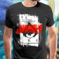 Abstrakte minimale Urban Art - T-Shirt für Männer