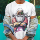 Cooler Weihnachtsmann - Urban Art - T-Shirt für Männer