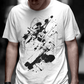 Splats - Urban Art - Langes Urban T-Shirt für Männer