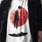 Abstrakte minimalistische Urban Art - Langes Urban T-Shirt für Männer